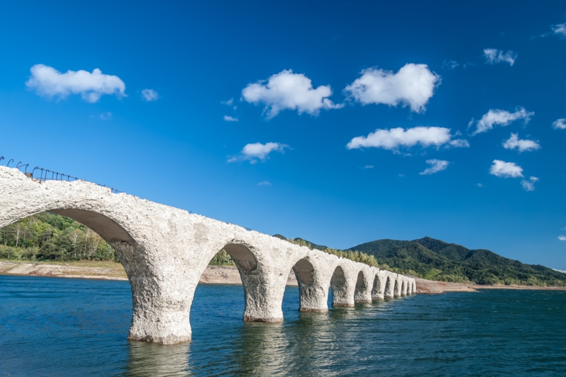 タウシュベツ川橋梁の画像